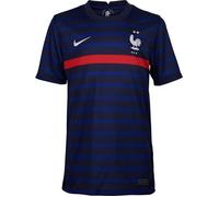 NIKE Maillot de Football FFF Domicile JR 20 - Garçon - Bleu XL=13-15 ans