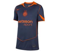 NIKE Maillot de Football Inter Milan 2025/26 Stade Third Dri-FIT Total 90 réplique pour Enfant Plus âgé HM4428