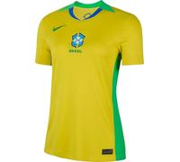 Nike Maillot Domicile du Brésil 2025 (Équipe Féminine) Replica avec Technologie Dri-Fit pour Femmes, Lightening/Green Spark/Green Spark, FZ9125-718, XL