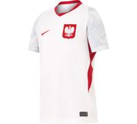 Nike Pologne Enfants 8/10 Ans - Poland National Team Football Jersey - WM 2026 Euro Fan Jersey NK Dri-FIT Stadium Home Maillot, White