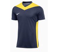 Nike M NK DF Prk Drb Iv JSY SS Haut à Manches Courtes, Bleu Nuit/Jaune Tour/Blanc, m Homme