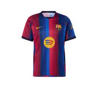 NIKE Maillot 'FCB' bleu marine / azur / rouge carmin / canneberge, Taille L