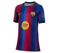 Nike Maillot FCB Dri-Fit SS Stadium Home - Garnet Profond/Blue Void/Mineral - 7/8 Ans