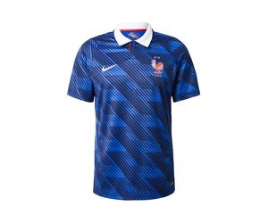 NIKE Maillot 'FFF Stad' bleu / marine / orange / blanc, Taille L
