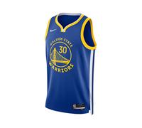 NIKE Maillot 'Golden State Warriors' bleu marine / jaune / blanc, Taille XXL