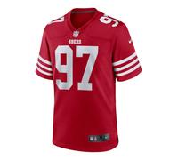 Nike - Maillot NFL 49ers Nick Bosa rouge - Homme - Sport - Rouge - Taille: XL