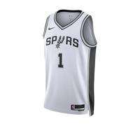 Nike - Maillot Spurs Association Edition 202223 - Homme - Sport - Blanc - Taille: S
