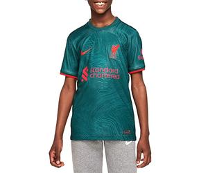 NIKE Maillot troisième officiel unisexe pour enfants de la saison 2022/23, Dk Atomic Sarcelle/Rio Sarcelle/Sirène Rouge, S