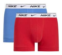 Nike Male-Adult E-Day Stretch Boxer 2 Units Ankle, Star Blue/Uni Red/White WB, L EU