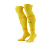 Nike MatchFit Chaussettes, Tour Jaune/Or Universitaire/Noir, L Mixte