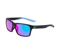 Nike - Maverick Matte Black/Blue Lunettes de soleil - Homme - Accessoires - Noir - Taille: 59 MM