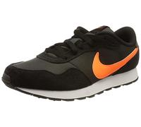 Nike MD Valiant, Baskets Enfants et Garçons, DK Smoke Grey Total Orange Bla, Medium Stretta