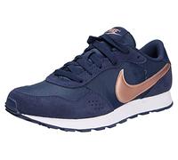 Nike MD Valiant (GS) Basket, Midnight Navy MTLC Red Bronze White, 36.5 EU