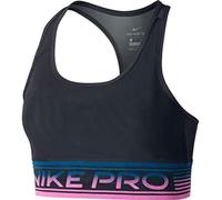 Nike Med Pad NP Mesh Bra Black/Cerulean/White XS