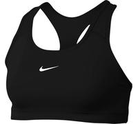 Nike Medium-Support 1-Piece Pad Sports Bra W NK DF Swsh 1Pp Bra, Black/(White), BV3636-010, L