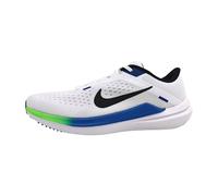 Nike Men's Air Winflo 10 Road Running Shoe, White Black Star Blue Green St, 48.5 EU