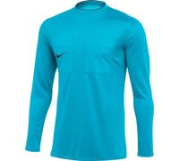 Nike Mens Jersey M NK DF Ref II JSY Ls, Chlorine Blue/Black, DH8027-447, XS