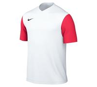 Nike Mens Jersey M NK DF Tiempo Prem II JSY SS, White/Bright Crimson/Black, DH8035-101, M