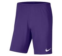 Nike Mens Knit Soccer Shorts M NK DF Park III Short NB K, Court Purple/White, BV6855-547, 2XL
