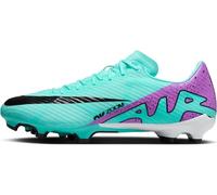 NIKE Men's Mercurial Zoom Vapor 15 Academy MG Sneaker, Hyper Turquoise Black White Fuchsia Dream, 45.5 EU