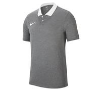 Nike Mens Polo M NK DF Park20 Polo SS, Charcoal Heathr/HTR/White/White, CW6933-071, S