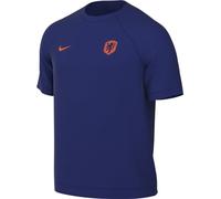 Nike Men's Shirt Knvb M NK Travel Top SS, Deep Royal Blue/Safety Orange, FZ5963-455, M