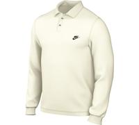Nike Men's Shirt M NK Club Knit Ls Polo, Sail/Black, FQ3417-133, 3XL