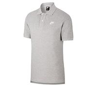 Nike Men's Shirt M NK Club Pq Matchup Polo, DK Grey Heather/White, CJ4456-063, L