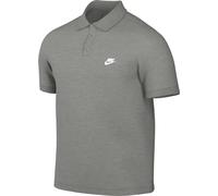 Nike Men's Shirt M NK Club SS Polo Pique, DK Grey Heather/White, FN3894-063, 2XL