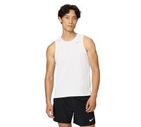 Nike Men's Shirt M NK DF Miler Tank, White/Reflective Silv, DV9321-100, M