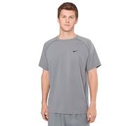 Nike Men's Shirt M NK DF Ready SS, Smoke Grey/HTR/Black, DV9815-084, 2XL