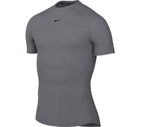 Nike Men's Shirt M NP DF Tight Top SS, Smoke Grey/Black, FB7932-084, S