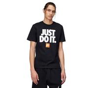 Nike Men's Shirt M NSW Tee Fran JDI Verbiage, Black, DZ2989-010, L
