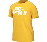 Nike Men's Shirt M NSW Tee Just Do It Swoosh, University Gold/White, AR5006-739, 2XL