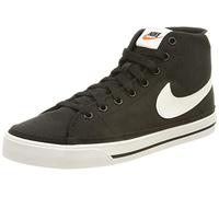 Nike Men's Shoes Court Legacy Canvas Mid, Black/White-Team Orange, DD0162-001, 40 EU (7 US)