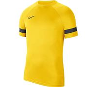Nike Mens Top M NK DF Acd21 Top SS, Tour Yellow/Black/Anthracite/Black, CW6101-719, XS