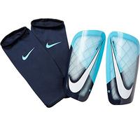 Nike Merc Grd Protège-Tibia de Football Bleu Glacier/Bleu Gamma/Obsidienne