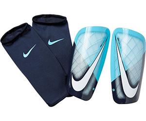 Nike Merc Grd Protège-Tibia de Football Bleu Glacier/Bleu Gamma/Obsidienne