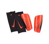 Nike Merc Lite Protège-Tibias Cramoisi Clair/Noir/Noir XL