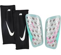 Nike Mercurial Flylite Superlock DN3608-395 Protège-Tibias de Football Bleu océan/Vert Aurore/Rose