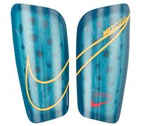Nike Mercurial Lite Protège-Tibias Adulte Unisexe, Chlorine Blue/Siren Red/Laser, L