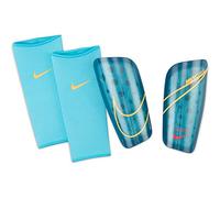 Nike Mercurial Lite Protège-Tibias Adulte Unisexe, Chlorine Blue/Siren Red/Laser, m