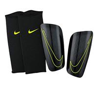 Nike Mercurial Lite Shin Guards Mixte Adulte, Black/Volt/Black, S