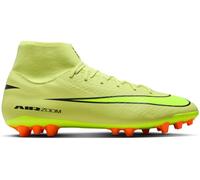 Chaussure de foot montante à crampons AG Nike Mercurial Superfly 10 Academy Limelight/Hyper Crimson/Volt 40