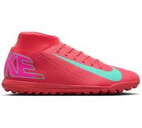 Nike Mercurial Superfly 10 Club Adults Astro Turf Football Boots Rouge/Vert 9 (44) Male