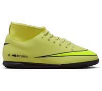 Chaussure de foot en salle montante Nike Jr. Mercurial Superfly 10 Club pour enfant/ado Limelight/Hyper Crimson/Volt 36.5