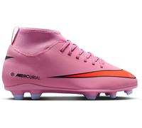 Nike Mercurial Superfly 10 Junior Firm Ground Football Boots Rose/Noir 1 (33) Male