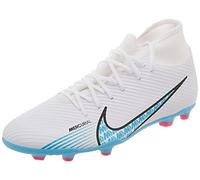 NIKE Mercurial Superfly 9 Club FG/MG White Baltic Blue Pink Blast 45.5