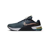 NIKE Metcon 8 Chaussures de sport pour homme, Armory Navy Obsidienne Cerulean Arctic Orange, 44 EU