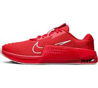 Nike Metcon 9, Faible Homme, University Red Pure Platinum Gym Red, 41 EU